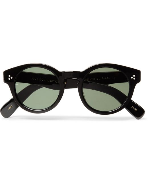 Moscot Grunya Round-Frame Tortoiseshell Acetate Sunglasses