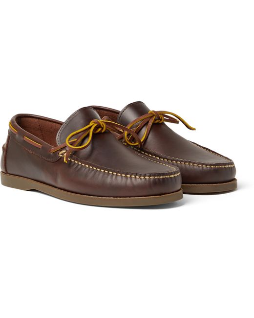 Sid Mashburn Camp Leather Loafers