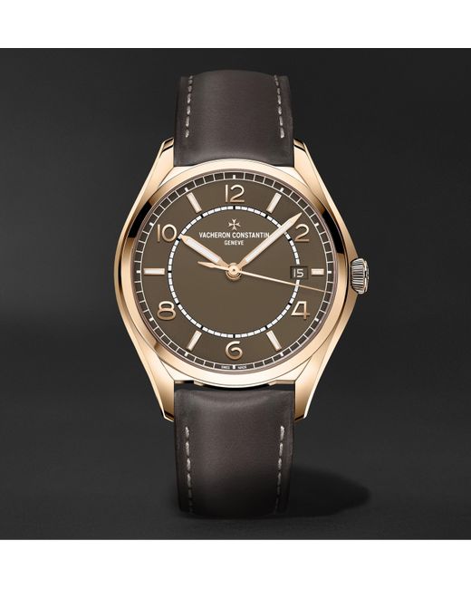 Vacheron Constantin Fiftysix Automatic 40mm Pink Gold and Leather Watch