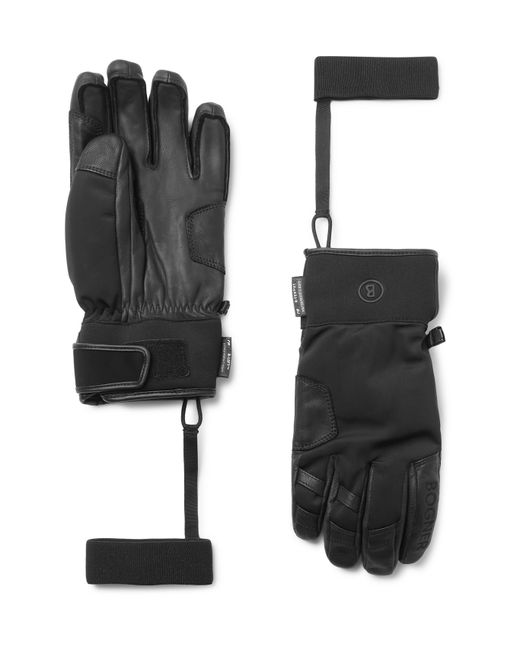 Bogner Pero Padded Leather Ski Gloves