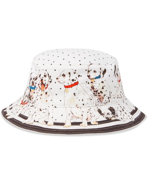 Casablanca Printed Cotton-Twill Bucket Hat