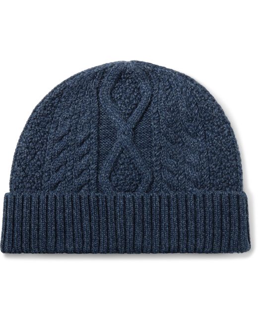 Rrl Cable-Knit Wool Beanie