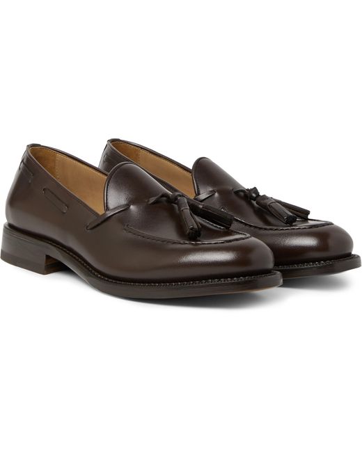 Sid Mashburn Leather Tasselled Loafers