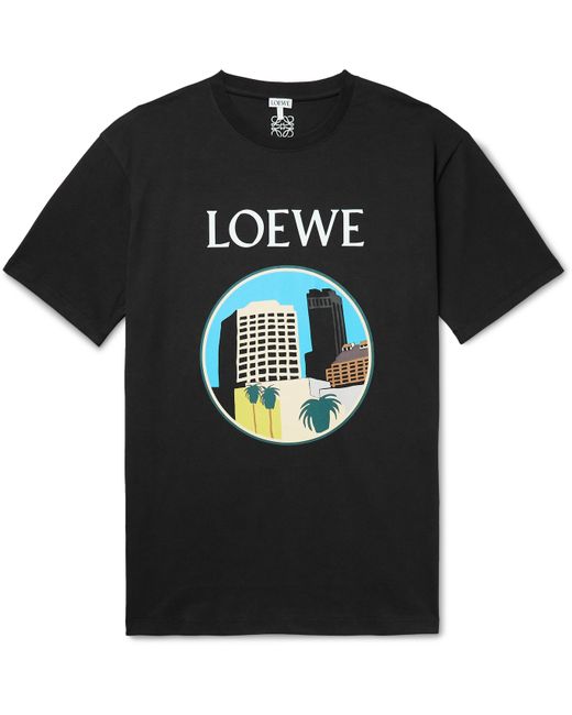 Loewe Ken Price L.A. Series Printed Cotton-Jersey T-Shirt
