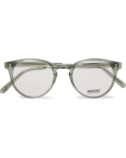Moscot Golda Round-Frame and Silver-Tone Optical Glasses