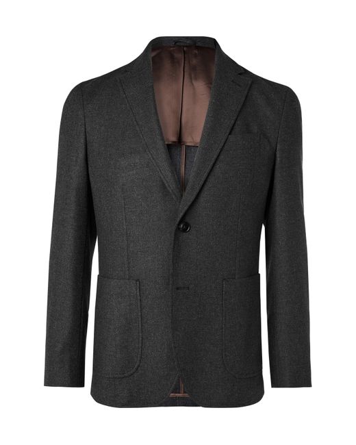 Nn07 Harvey Unstructured Flannel Suit Jacket