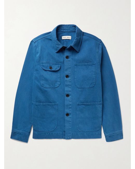 Alex Mill Garment-Dyed Cotton-Twill Chore Jacket