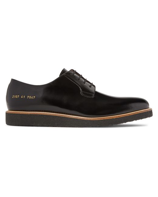 Common Projects Polished-Leather Derby Shoes