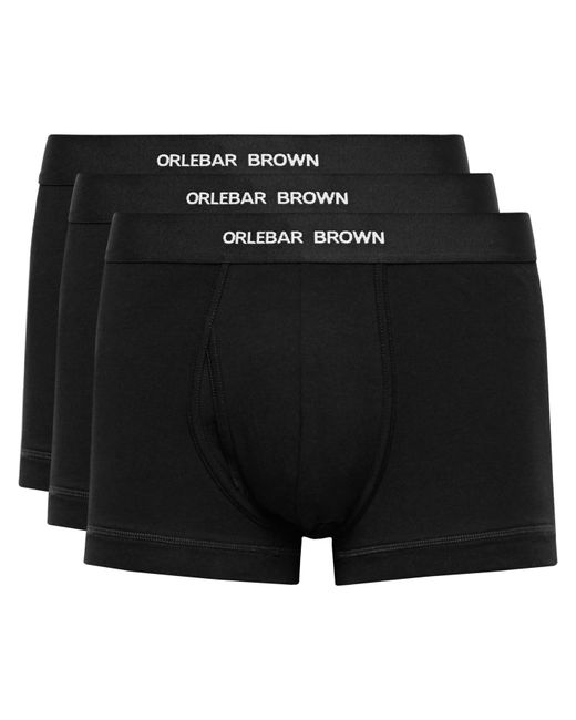 Orlebar Brown Three-Pack Stretch-Cotton Boxer Briefs