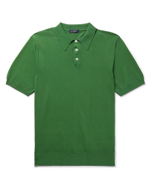 Beams F Cotton Polo Shirt