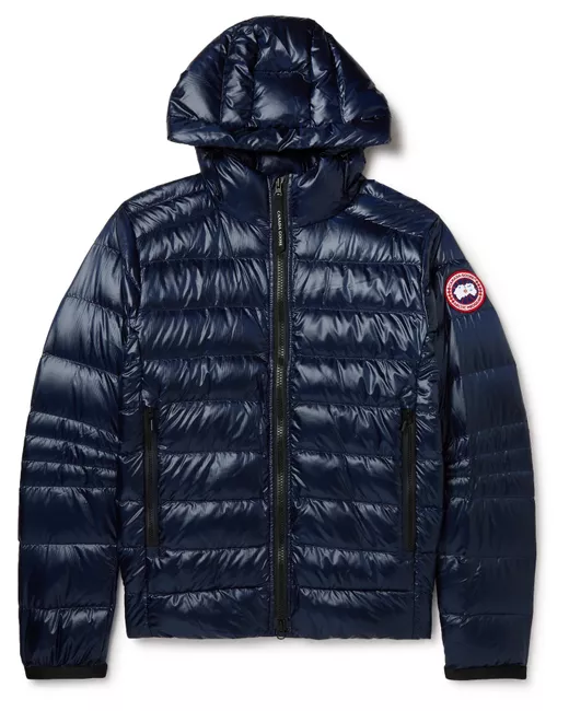 Canada Goose Crofton Slim-Fit Recycled Nylon-Ripstop Hooded Down Jacket