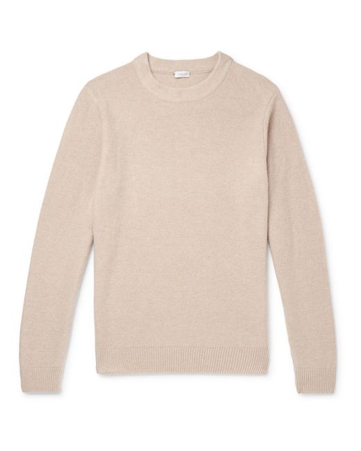 Caruso Mélange Wool and Cashmere-Blend Sweater