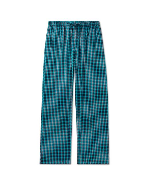 Derek Rose Checked Brushed Cotton-Twill Pyjama Trousers
