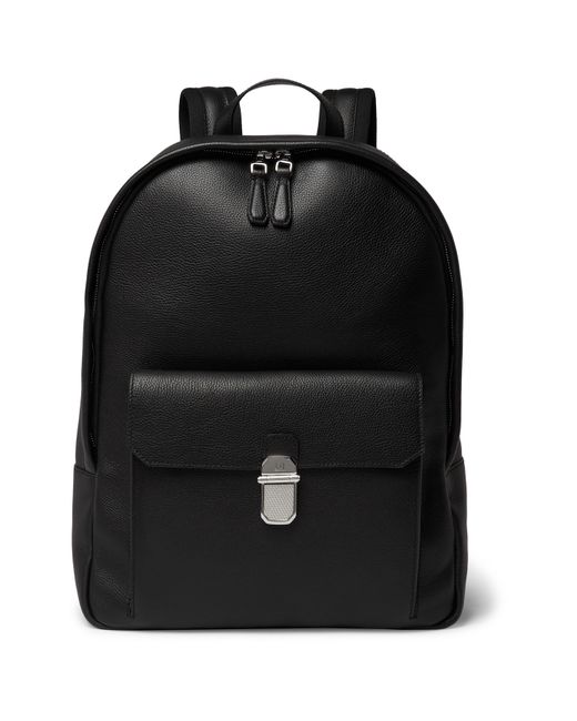Dunhill Belgrave Full-Grain Leather Backpack