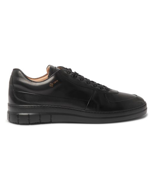Dunhill Duke Polished-Leather Sneakers