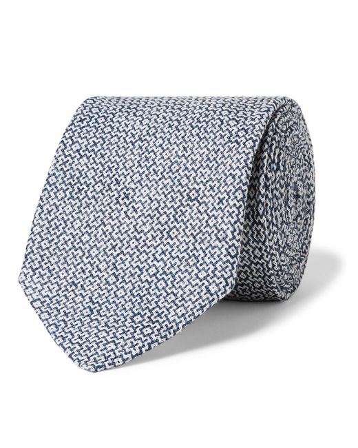 Favourbrook 8cm Linen-Jacquard Tie