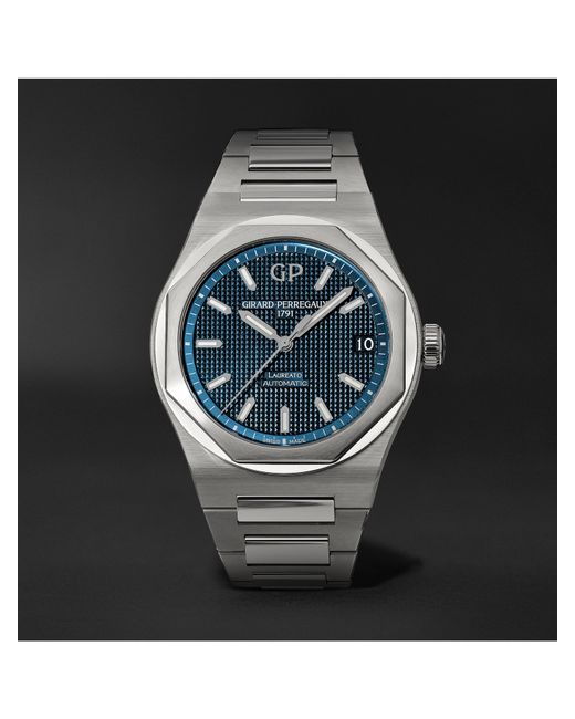 Girard-Perregaux Laureato Automatic 42mm Stainless Steel Watch Ref. No. 81010-11-431-11A