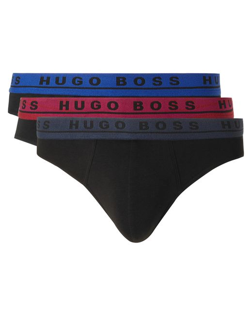 Hugo Boss Three-Pack Stretch-Cotton Briefs