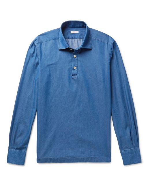 Kiton Cotton-Chambray Shirt