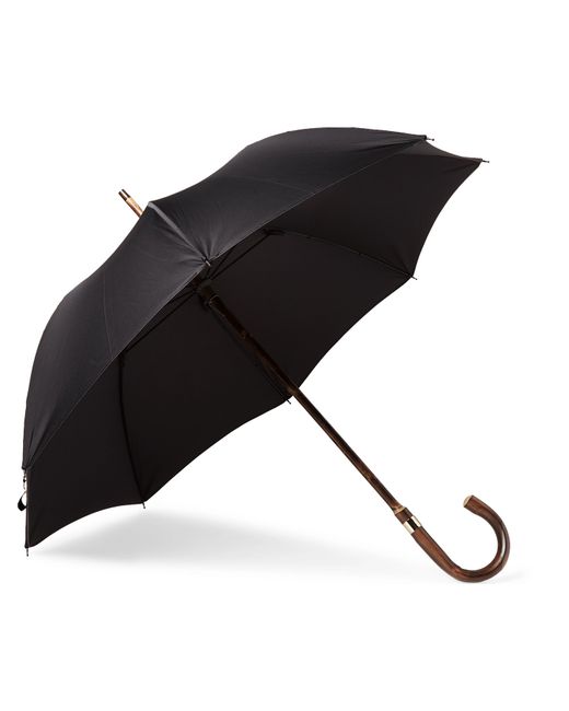 Kingsman London Undercover Chestnut Wood-Handle Umbrella