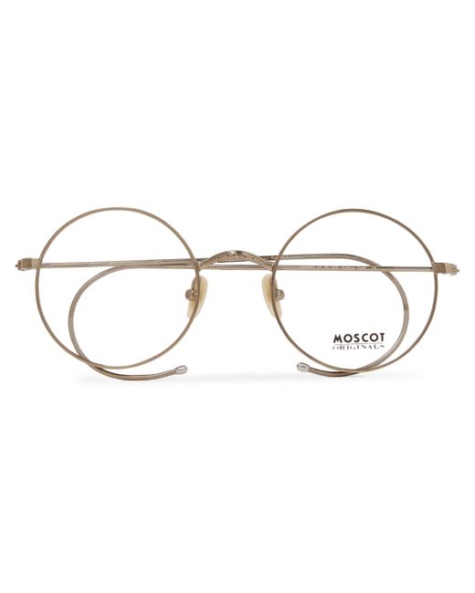 Moscot Hamish Round-Frame Tone Optical Glasses