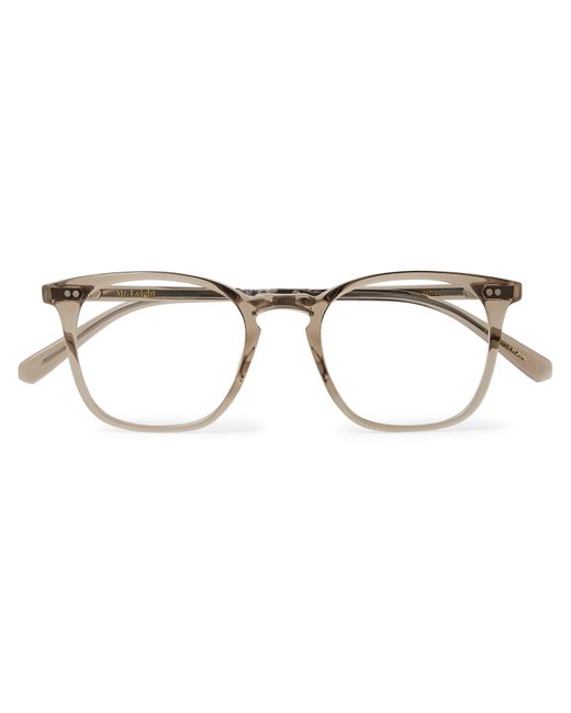 Mr Leight Getty C Square-Frame Tortoiseshell Acetate Optical Glasses