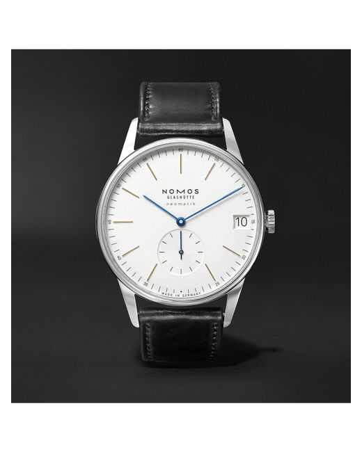 NOMOS Glashütte Orion Neomatik Automatic 41mm Stainless Steel and Leather Watch Ref. No. 360