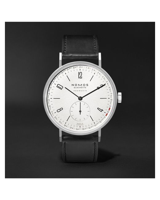 NOMOS Glashütte Tangente Neomatik Automatic 41mm Stainless Steel and Leather Watch Ref. No. 180