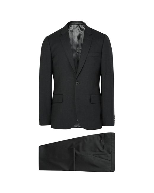 Paul Smith Grey A Suit To Travel In Soho Slim-Fit Wool