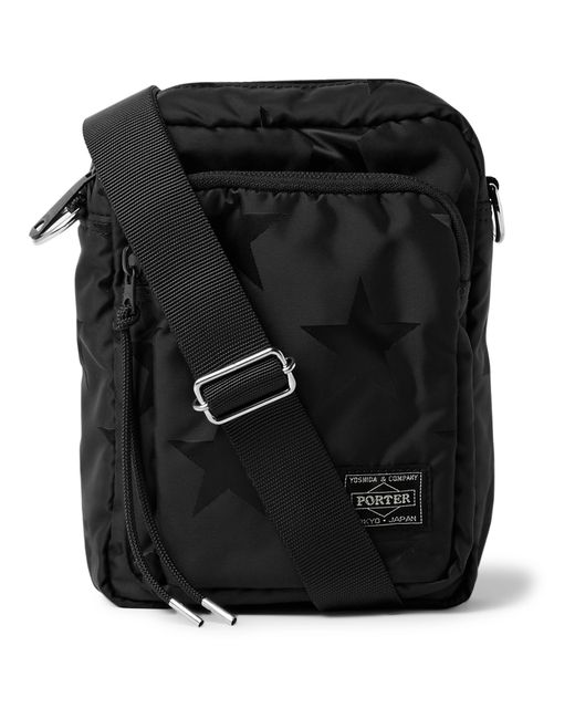 Porter-Yoshida & Co. Star-Print Nylon Messenger Bag