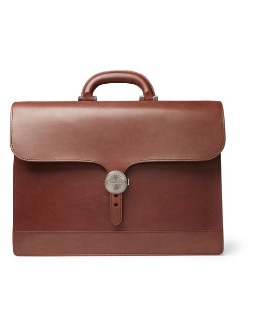 Purdey Audley Leather Briefcase