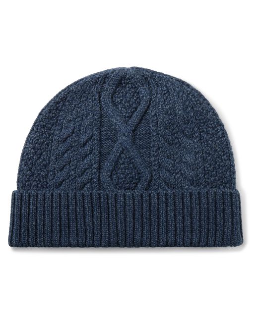 Rrl Cable-Knit Wool Beanie