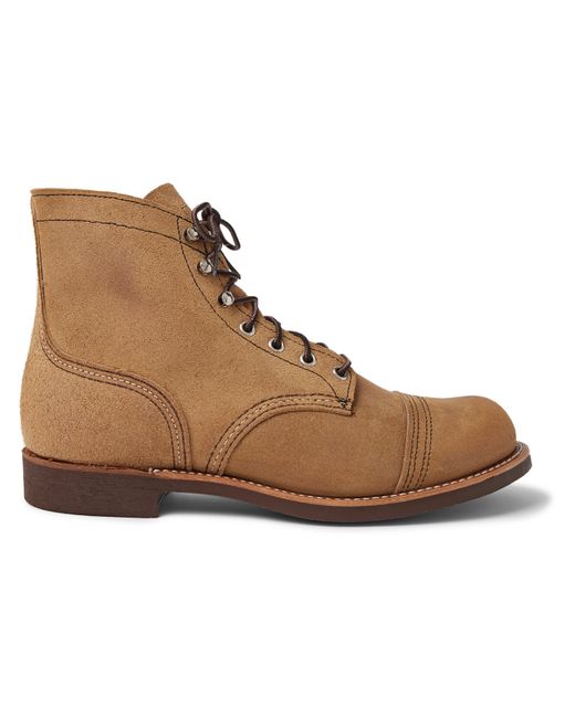 Red Wing Iron Ranger Roughout Suede Boots