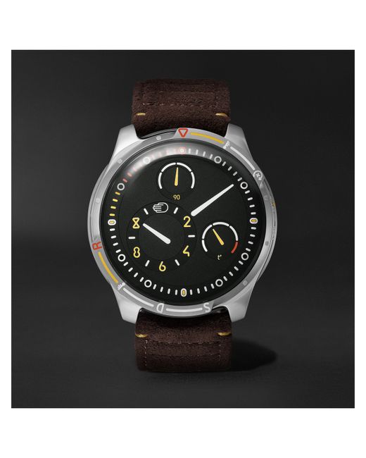 Ressence Type 5X Limited Edition Automatic 46mm Titanium and Rubber Watch