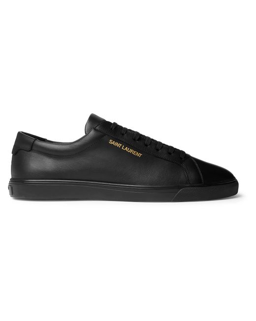 Saint Laurent Andy Leather Sneakers