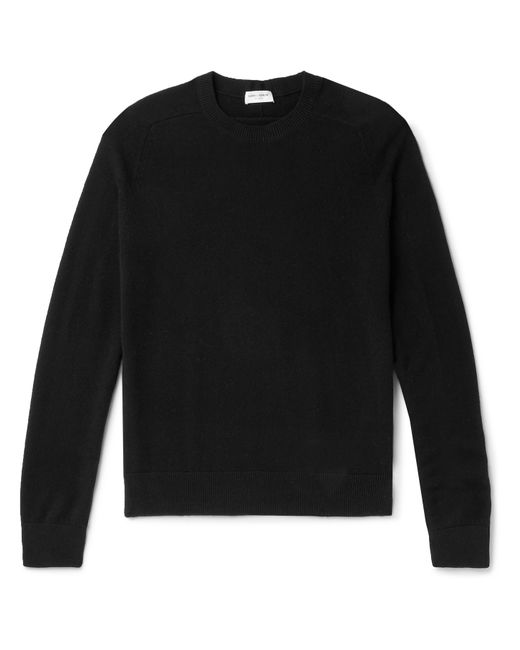 Saint Laurent Slim-Fit Ribbed Wool-Blend Sweater