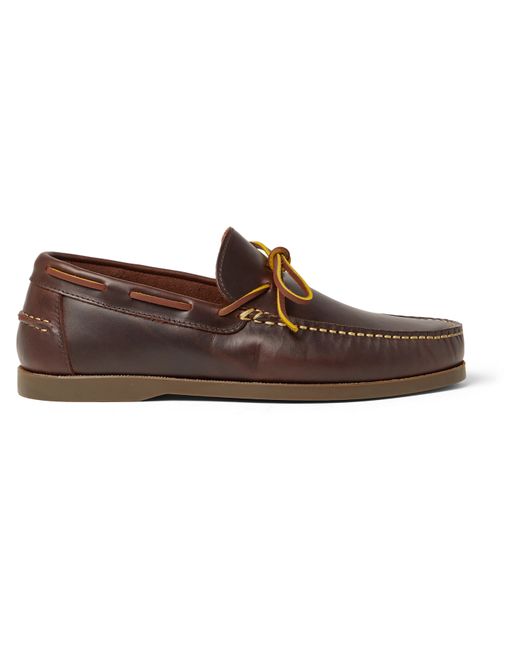 Sid Mashburn Camp Leather Loafers