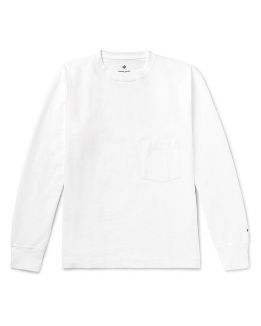 Snow Peak Garment-Dyed Cotton-Jersey T-Shirt