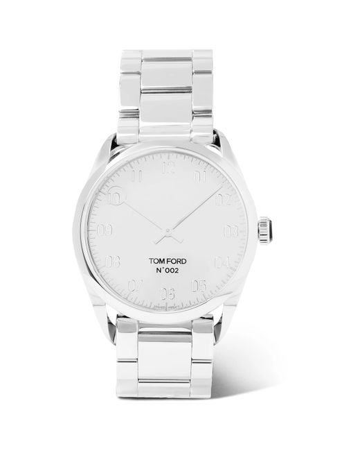 Tom Ford Timepieces 002 38mm Stainless Steel Watch