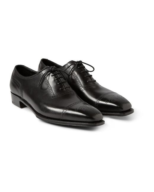 George Cleverley Anthony Cameron Leather Oxford Brogues