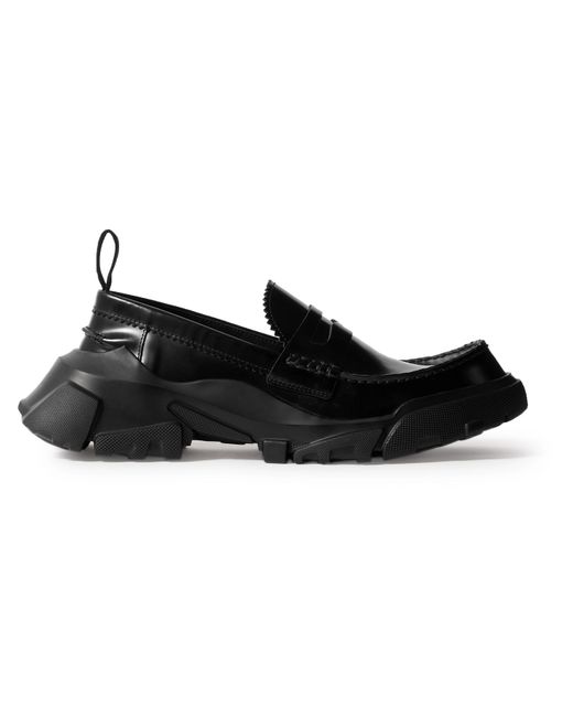 McQ Alexander McQueen ED6 Orbyt Leather Penny Loafers