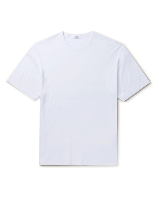Mr P. MR P. Cotton and Silk-Blend Jersey T-Shirt