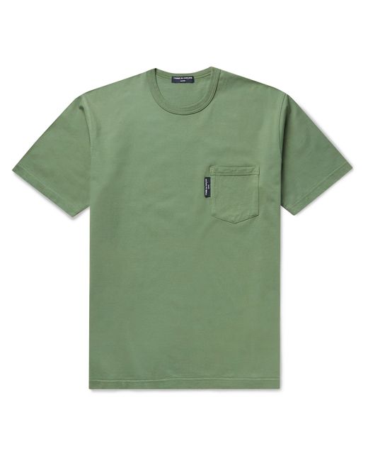 Comme Des Garçons Homme Plus Garment-Dyed Cotton-Jersey T-Shirt