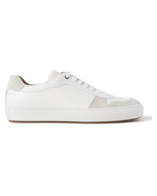 Hugo Boss Leather and Suede Sneakers