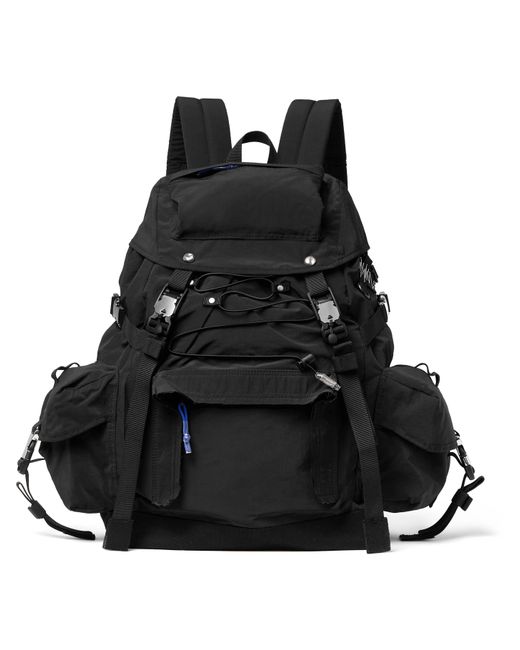 Ader Error Nylon and Cotton-Canvas Backpack