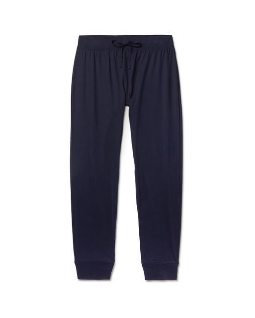 Handvaerk Tapered Pima Cotton-Jersey Pyjama Trousers