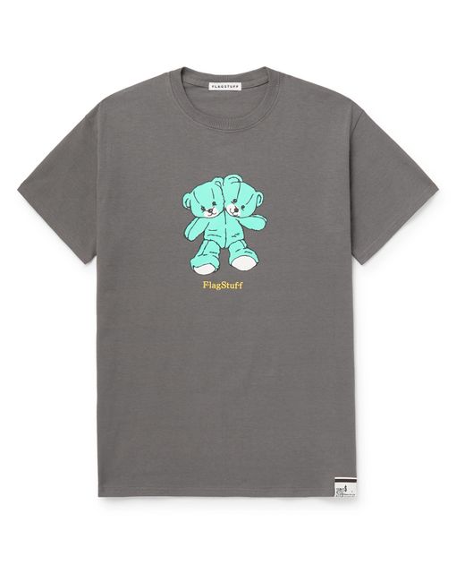 Flagstuff Printed Cotton-Jersey T-Shirt