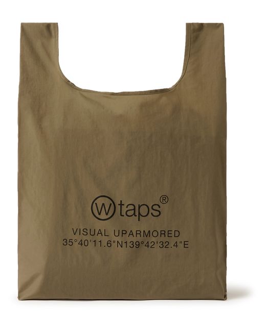 Wtaps Conveni Packabale Logo-Print Nylon Tote Bag