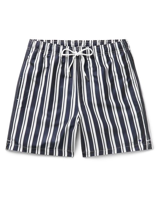 Nn07 Jules Mid-Length Striped Swim Shorts