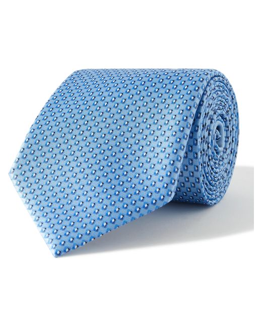 Ermenegildo Zegna 8cm Silk-Jacquard Tie